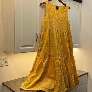 GAP Sunny Yellow, Sleevless Sun Dress